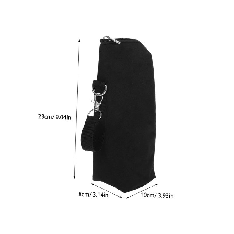Portable Insulated Bottle Cooler Bag For Travel Breastmilk Storage Easy Clean Black - Image 3