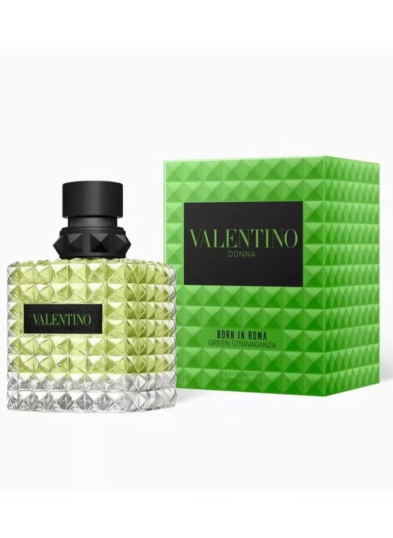 فالنتينو دونا أكوا - عطر فالنتينو دونا بورن ان روما جرين سترافغانزا النسائي او دو بارفيوم 100مل - Image 1