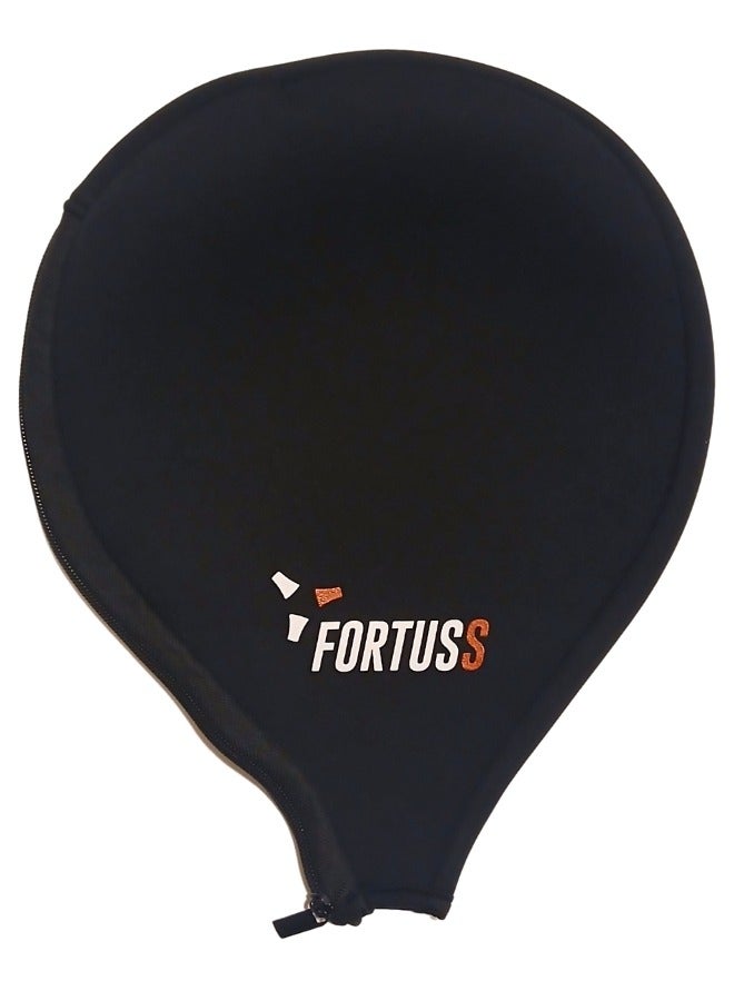FORTUSS Fortuss Padel Racket Cover – Neoprene Protective Sleeve for All Padel Shapes – Lightweight, Shock-Absorbing & Travel-Ready Case with Zipper Closure  - Image 1