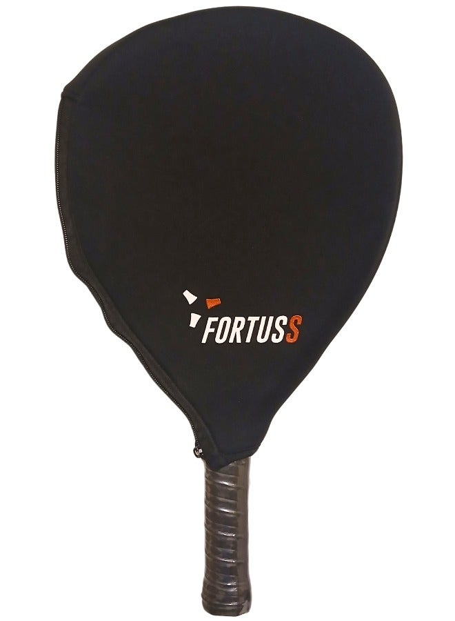 FORTUSS Fortuss Padel Racket Cover – Neoprene Protective Sleeve for All Padel Shapes – Lightweight, Shock-Absorbing & Travel-Ready Case with Zipper Closure  - Image 5