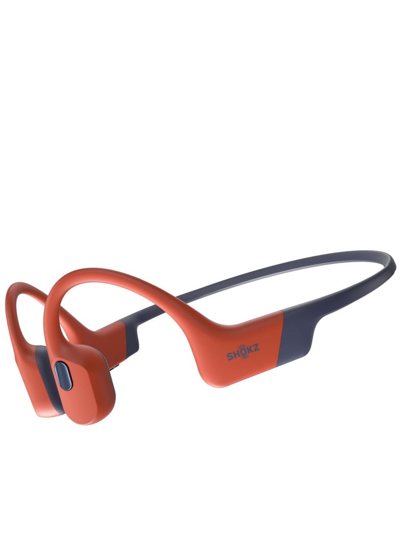شوكز سماعات رأس للسباحة OpenSwim، سماعة عظمية مفتوحة الأذن، مقاومة للماء IP68، ذاكرة 4 جيجابايت، مشغل MP3 للسباحة، ركوب الأمواج، الجري - Image 1