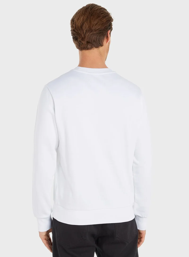 CALVIN KLEIN Cut Out Shadow Logo Sweatshirt