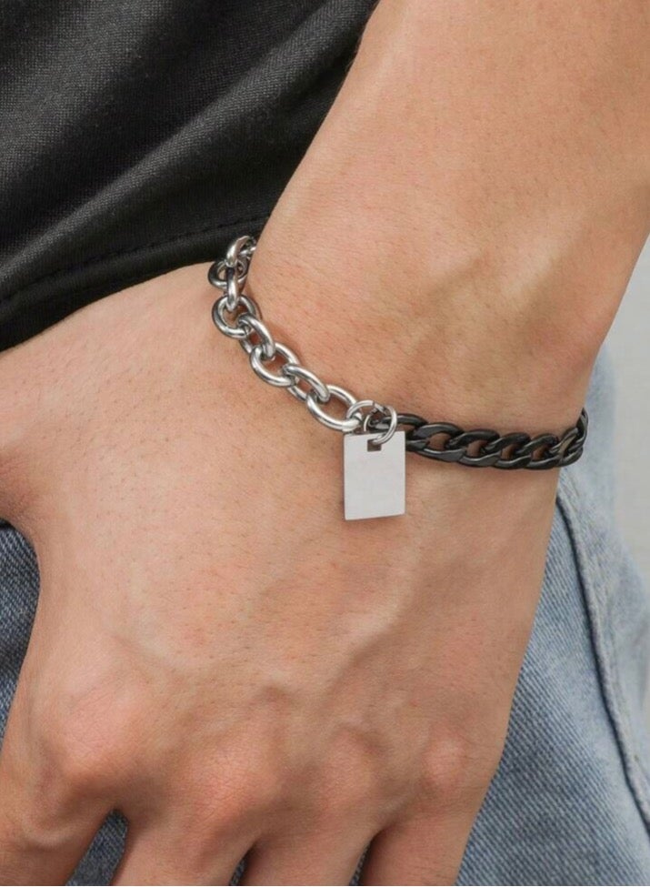 Luxury Concept Men’s Elegant Bracelet Made Of Stainless Steel - Image 2