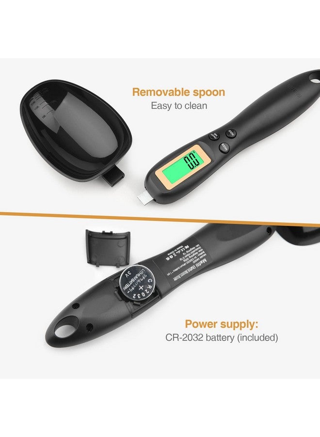 Mafiti Digital Measuring Spoon, Electronic Adjustable Measuring Spoon Scale 500g / 0.1g High Precision for Kitchen Gadgets Daily Meals Pet/Dog Food Measuring Scoop - Image 5