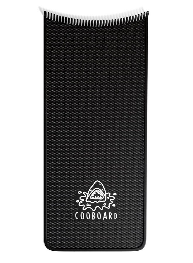 Cooboard Authentic Cooboard Balayage Board with Teeth | Original Highlighting Paddle from The Maker of Cooboard Hair Highlighting Kit | Easy to Clean, Sturdy, Lightweight (Black) - Image 1