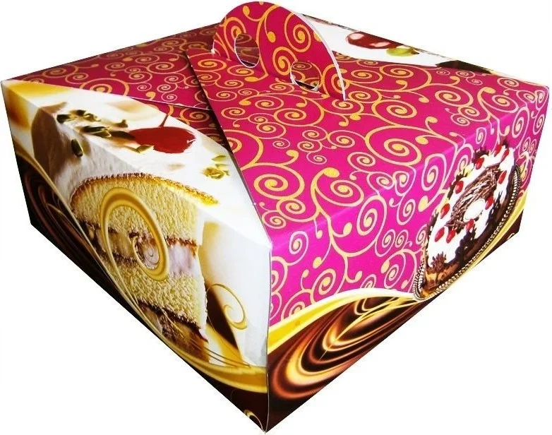 Hobs Square Handle Pie Box No:2