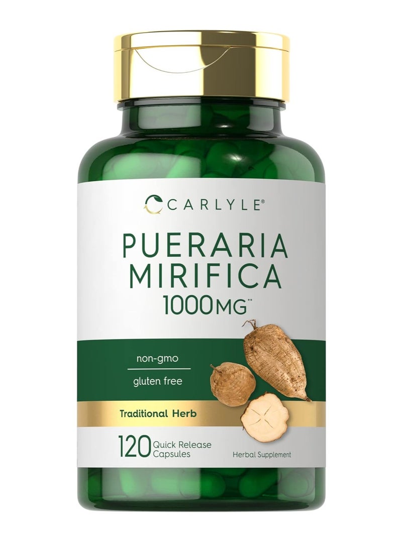 كبسولات بوريريا ميريفيكا | 1000مجم | 120 كبسولة - Image 1