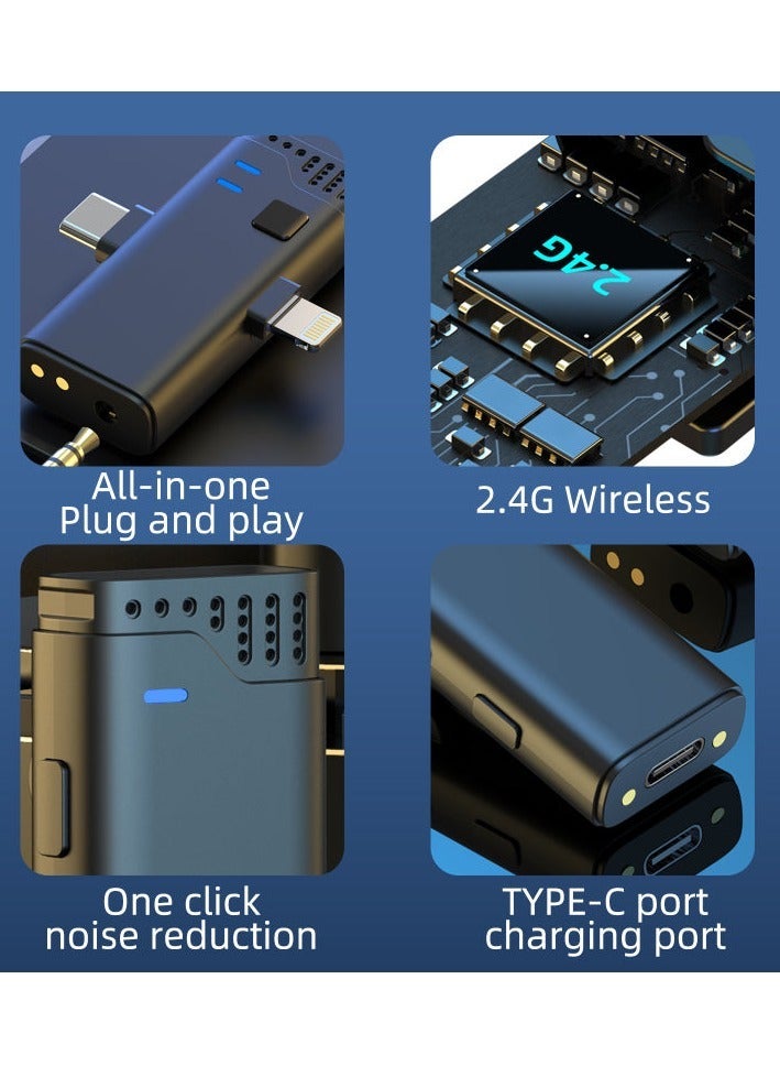 Jmary MW-16 2.4G Wireless Microphone for Mobile & Camera ‚Äì Portable Lapel Lavalier Mic with Receiver for Clear Audio - Image 5