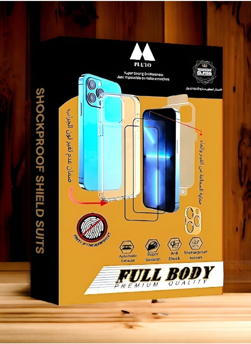 Pluto 10 in 1complete Protection Package for Iphone 14 Maximum Protection Against Scratches and Breakage  - Image 2
