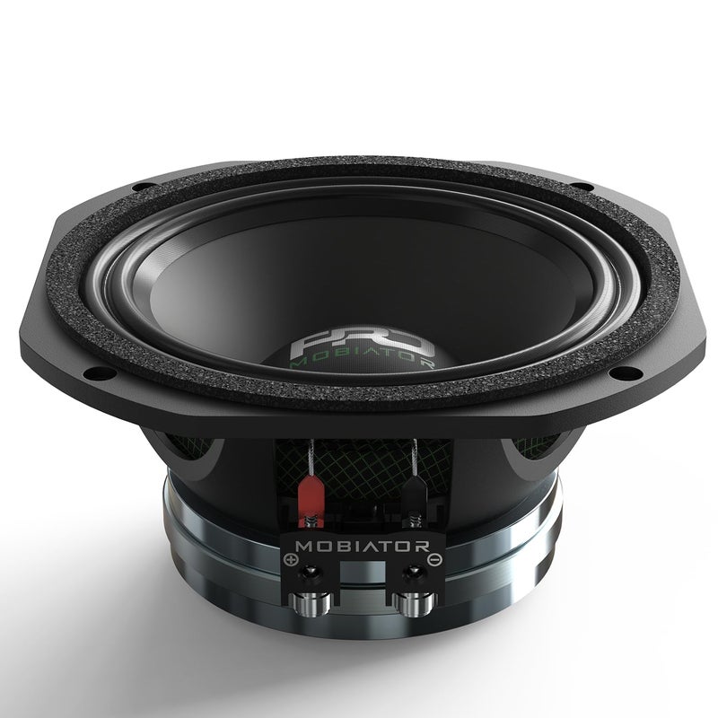 mobiator PRO654ND Loudspeaker - 6.5" Midrange Aluminum Basket, Neodymium High Efficiency 1000W Max, 4 Ohms - Premium Quality Audio Door Speakers for Car or Truck Stereo Sound System (MB-PRO654ND) - Image 4