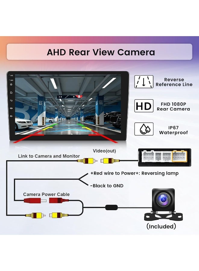Vierex Android Hyundai Tucson Car Stereo Screen Tucson 2006-2009 With Apple Carplay Android Auto Wireless WiFi DSP FM&AM BT AHD Camera Included (4+32GB 8CORE) - Image 3