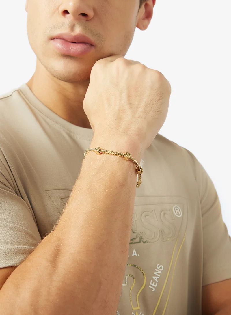 GUESS  6Mm 4G Dice Bracelet for Men | Best Price UAE