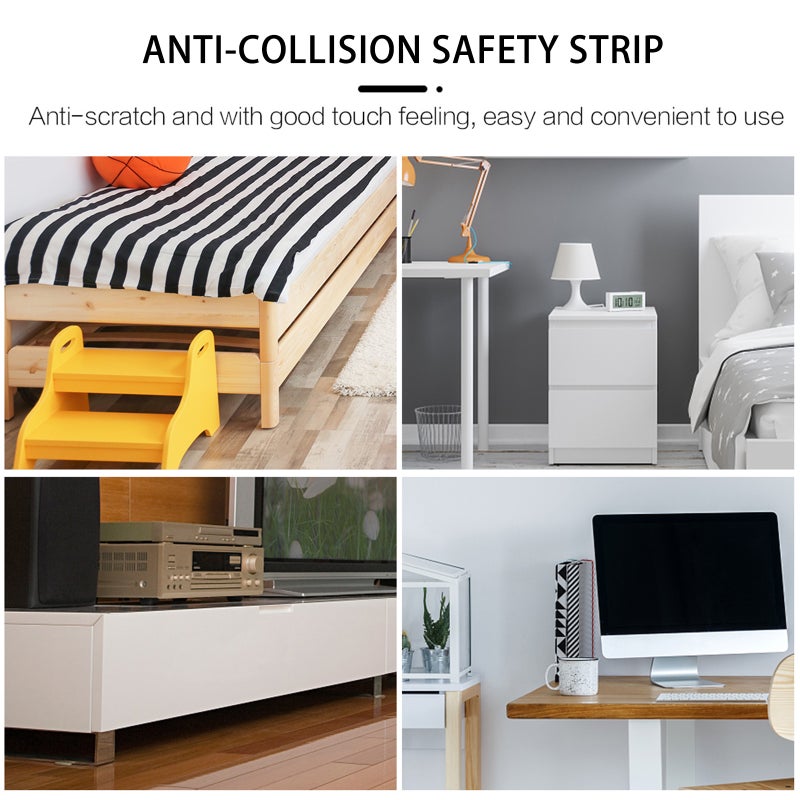 3 Rolls W Shape and Corner Guards Safety Bumper for Furniture - Image 2