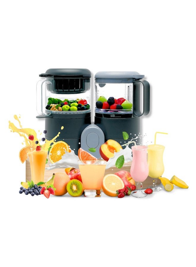Goodscious Baby Food Maker Steamer and Blender - Multifunction Baby Food Processor and Steamer w/Baby Blender, Defrosting & Reheating - Time Saving Baby Food Grinder - Baby Food Blender and Steamer (2 Liters)  - Image 1