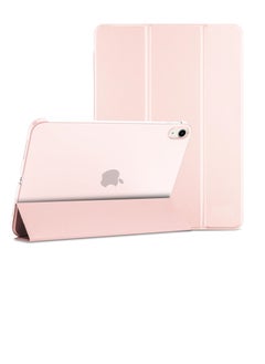 iPad 10th Generation Case 2022 iPad 10.9 Inch Case iPad 10 Case Slim Stand Hard Shell Back Protective Smart Cover For 10.9” iPad 10th Gen 2022 Release A2696 A2757 A2777 Light Pink