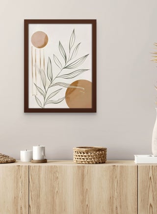 Art Decor Minimalist Boho Abstract Art in Brown Wall Art Framed Fine Art Wall Décor for Living Room Bedroom Dining Room Office Gifting - pzsku/ZEE74125FA7D63F60B430Z/45/_/1722515491/5f713d56-9894-4d8d-99e2-ad1e389f0166
