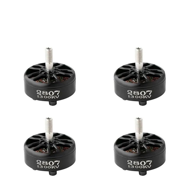 A2807 1300KV/1500KV/1800KV 4-6S Brushless Motor Propulsion Unit for and Water Power Output Component 4PCS(4PCS 1300KV) - Image 1
