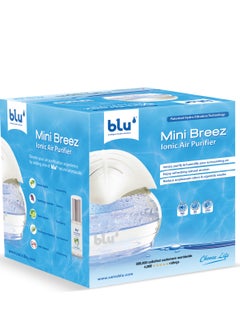 Blu Mini Breez Ionic Air Purifier- Removes Airborne Viruses, Allergens & Odors/ Therapeutic Aromatherapy  - Image 1