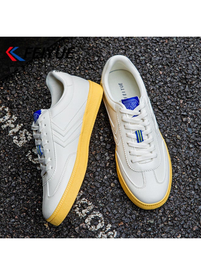 Leap Official Men's Shoes Canvas Shoes Men Summer New Breathable Casual Shoes Men Apricot 43 - Image 3
