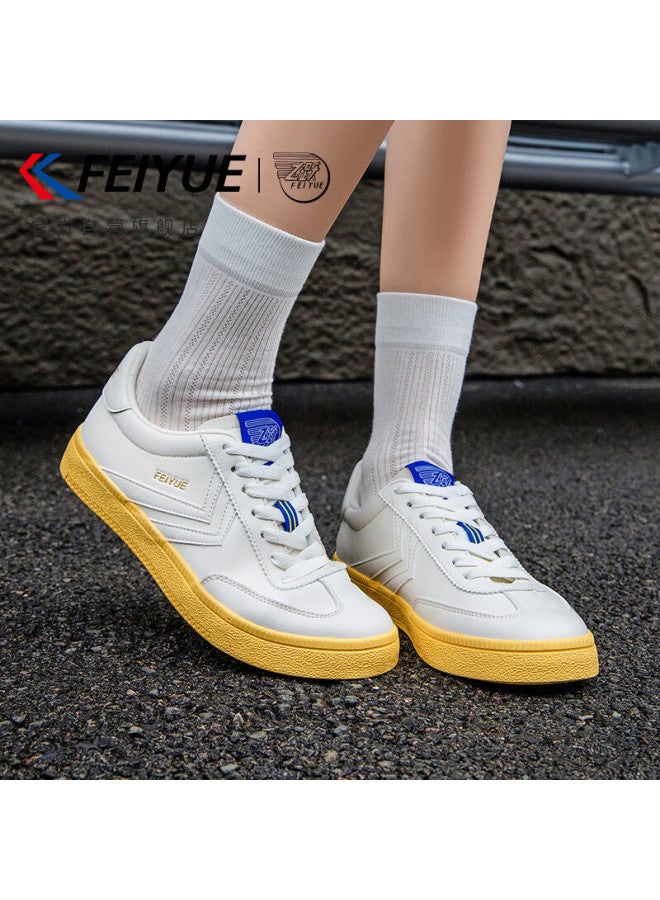 Leap Official Men's Shoes Canvas Shoes Men Summer New Breathable Casual Shoes Men Apricot 43 - Image 5