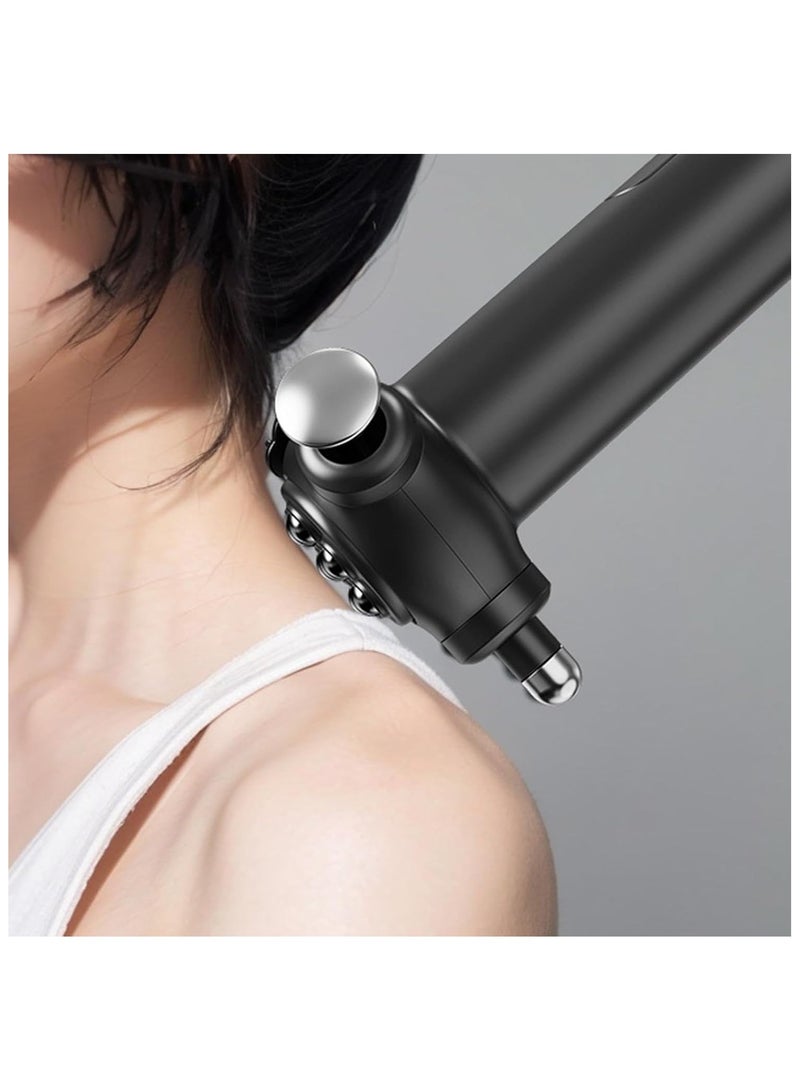 BlueFire Portable Deep Tissue Massage Gun with Quiet Motor, 6-Speed Percussion Therapy, USB-C Rechargeable Handheld Muscle Massager for Athletes and Recovery - Image 2
