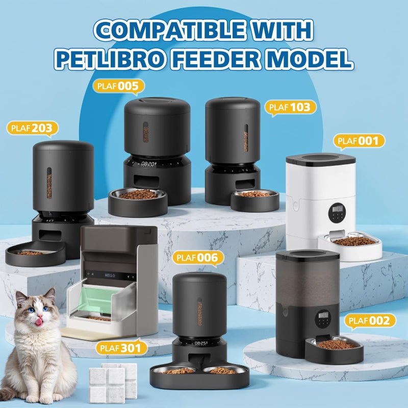 Caehomly 15 Pack Pet Food Desiccant Bags for Petlibro Automatic Cat dog Feeders, Keep Pet Food Dry and Fresh, for Model PLAF001, PLAF101, PLAF005, PLAF006, PLAF103, PLAF203 - Image 2