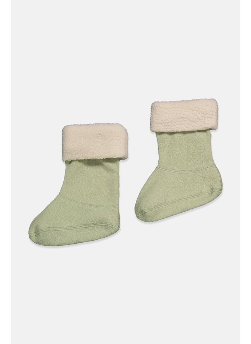 Tchibo Kids Boy 1 Pairs Textured Rain Boot Cuffs, Green 