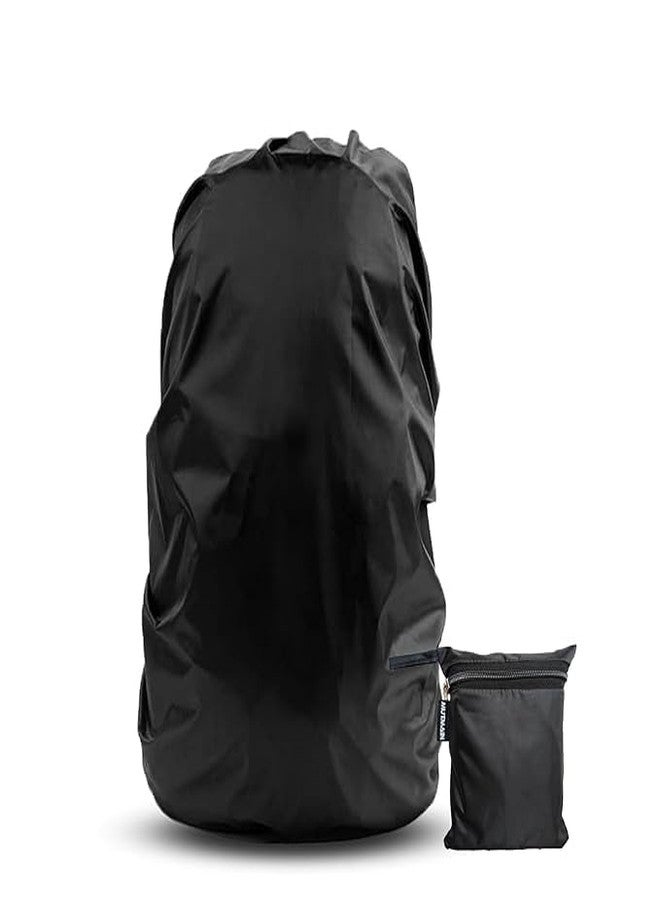 Portible Rain Proof Backpack Cover for School Bag, Waterproof Dust Resistant Bag Protector, Adjustable Elastic Anti-Slip Cover for Kids School Backpack, Travel & Outdoor Protection(Pack of 2) - Image 3