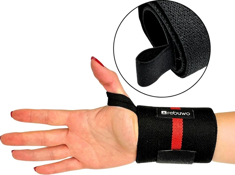 ريبو Fitness Weight Support Wristband Power Bracelet 2 Pieces