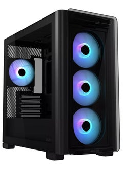 NANOTECH Cosmic Inferno Gaming PC - Intel Core i7-14700K Processor, 20 Cores & 28 Threads, DDR5 64GB (2*32) Ram, Nvidia GeForce RTX 4060Ti OC Edition 8GB GDDR6X Graphics Card, 2TB NVMe M.2 SSD, 3 Fan AIO Liquid Cooler, 750W 80 Plus Power Supply, Windows 11 Pro | Wi-Fi  - Image 2