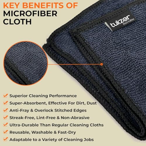 Tukzer 6in1 Cleaning Kit(Includes:-2 Soft Brushes, 250ml Anti-Static Liquid Spray, Microfiber Cloth, Toothpick Cleaner, Keycap Puller) for Smartphone, Tablet, Laptop, Camera,Monitor,TV,Binocular,Lens - Image 3
