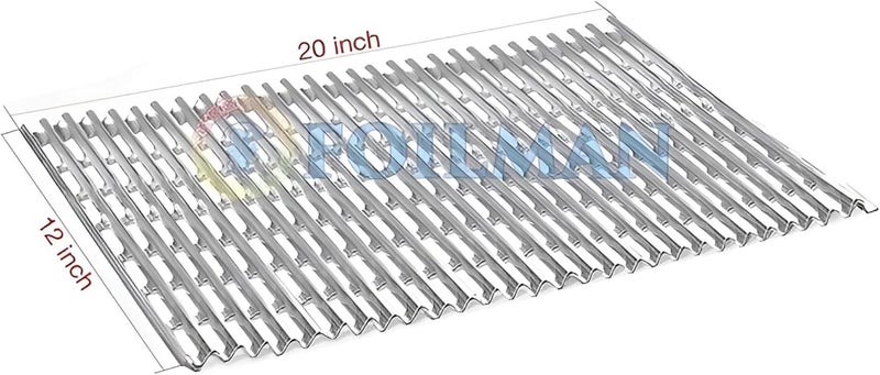 Foilman Clean Grill BBQ Disposable Aluminum Liners | 12 x 20 inch/Disposable Grill Grates - 8-Pack & 12-Pack (8) - Image 3