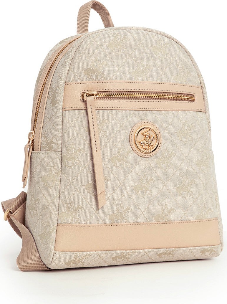BEVERLY HILLS POLO CLUB Beige Women's Backpack 05Bhpc8040