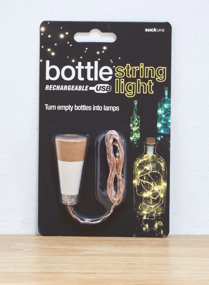 Suck UK Cork Shaped String Bottle Light