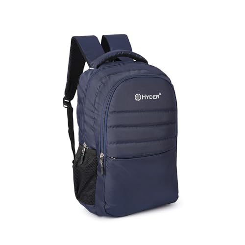 HYDER Vision 25L Unisex Multi-functional Laptop Bag/Backpack for Men and Women - Perfect Bags for College, School, and Business Travel with Padded Sleeve For Laptops Protection (Navy Blue) - Image 1