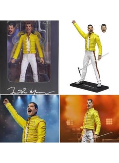 General Queen frontman Freddy '86 Magic Tour Movable Model Figure Ornaments  - Image 2