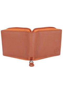 TNW TnW Small Women's Wallet -PU Leather Multi Wallets | Credit Card Holder | Coin Purse Zipper -Small Secure Card Case/Gift Wallet for Women (Tan)  - Image 3