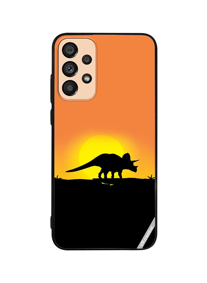 VR CREATIVE Protective Case Cover For Samsung Galaxy A73 5G Dinosaur Design Multicolour - Image 1