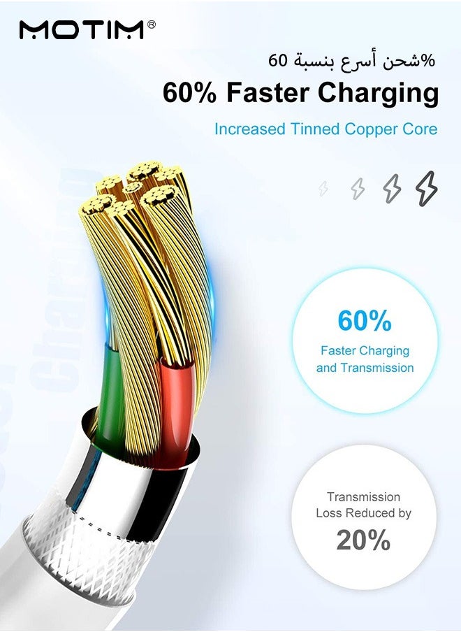 Motim - USB-C To Lightning Cable, 1Meter, iPhone Charger Cable Fast Charging Power Delivery PD 20W iPhone Cable - Image 1