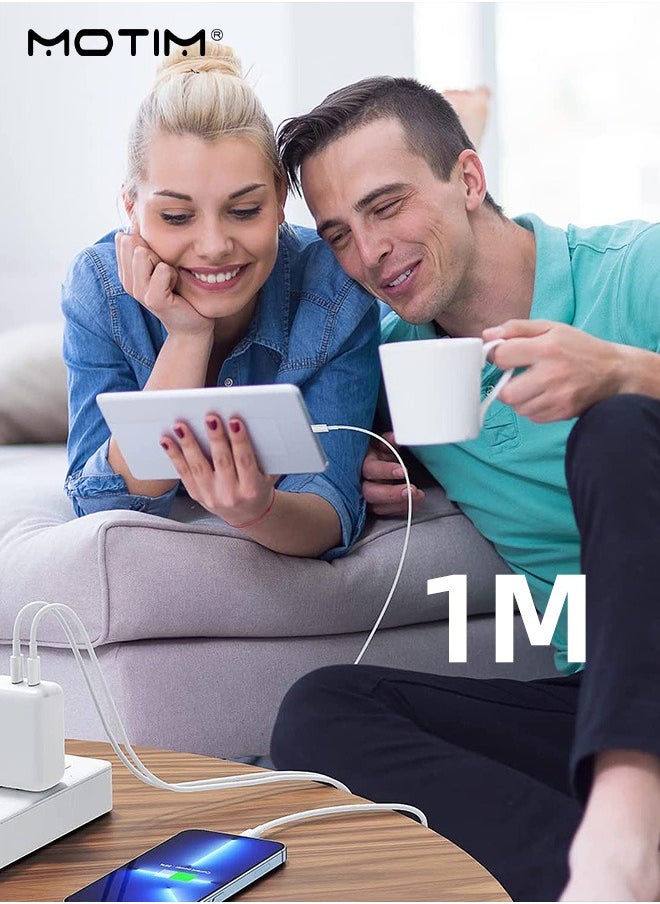 Motim - USB-C To Lightning Cable, 1Meter, iPhone Charger Cable Fast Charging Power Delivery PD 20W iPhone Cable - Image 1