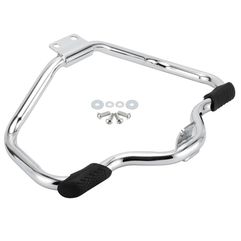 MoKitDora Sportster Crash Bar Highway Rail Mustache Engine Guard 125 Fat for Harley 2004later XL and 20082013 XR Models Chrome