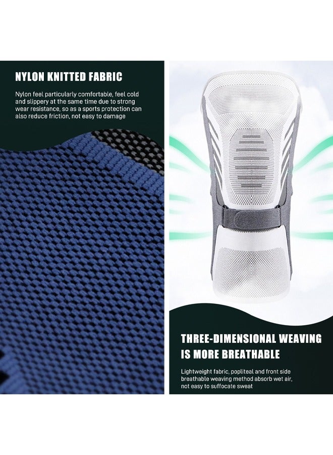 Bukela Knee Brace for Men Women Compression Knee Sleeve with Side Stabilizers Knee Support for Meniscus Tear Workout Sports Knee Protection for Arthritis Pain Relief Joint Pain - Image 5