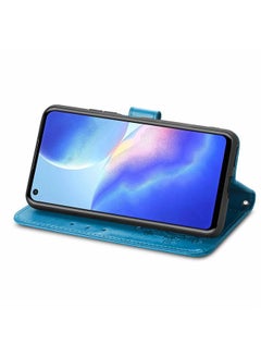 Zaboon Case For Blackview A90 Four-leaf Clasp Embossed Buckle Mobile Phone Protection Leather Case with Lanyard & Card Slot & Wallet & Bracket Function  - Image 4