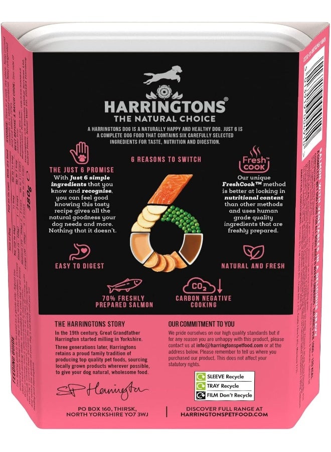 Harringtons Just 6 Salmon Grain Free Wet Dog Food - Image 3