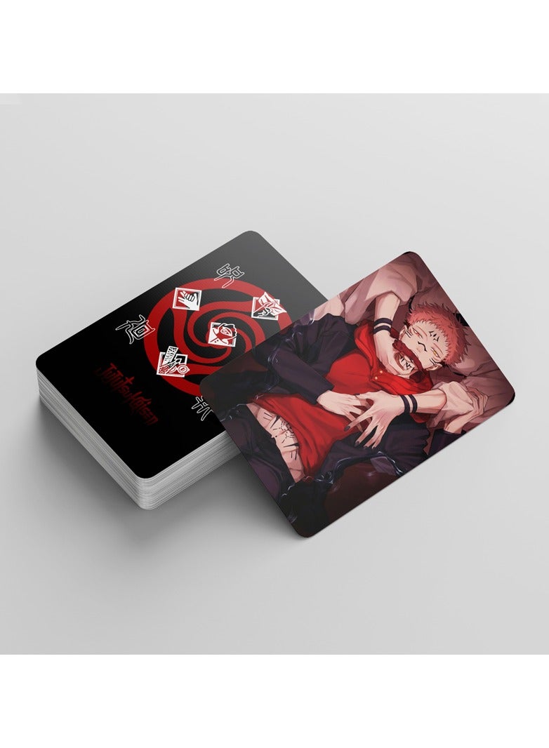 Generic 92 Pcs Anime Jujutsu Kaisen Lomo Cards and Stickers  - Image 4