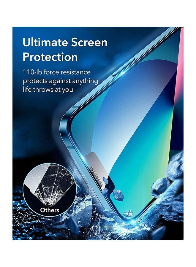 Tempered Glass Screen Protector For iPhone 13 Mini Clear - Image 4