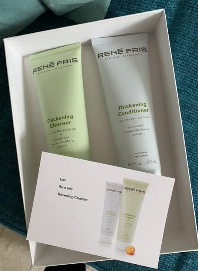 RENEFRIS Thickening Shampoo and Thickening Conditioner 250ml - Volumising 2-in-1 Shampoo and Conditioner for Fine Hair, Sulfate and Paraben Free, Promotes Natural Growth and Maximum Fullness 8.5 FL oz - Image 5