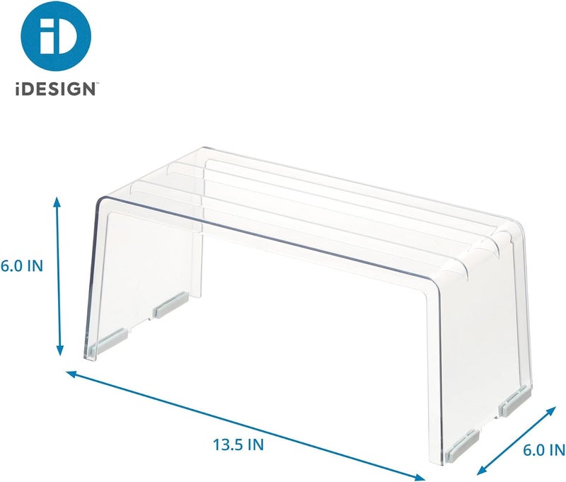 إنترديزاين iDesign رافع ضيق، شفاف - Image 3