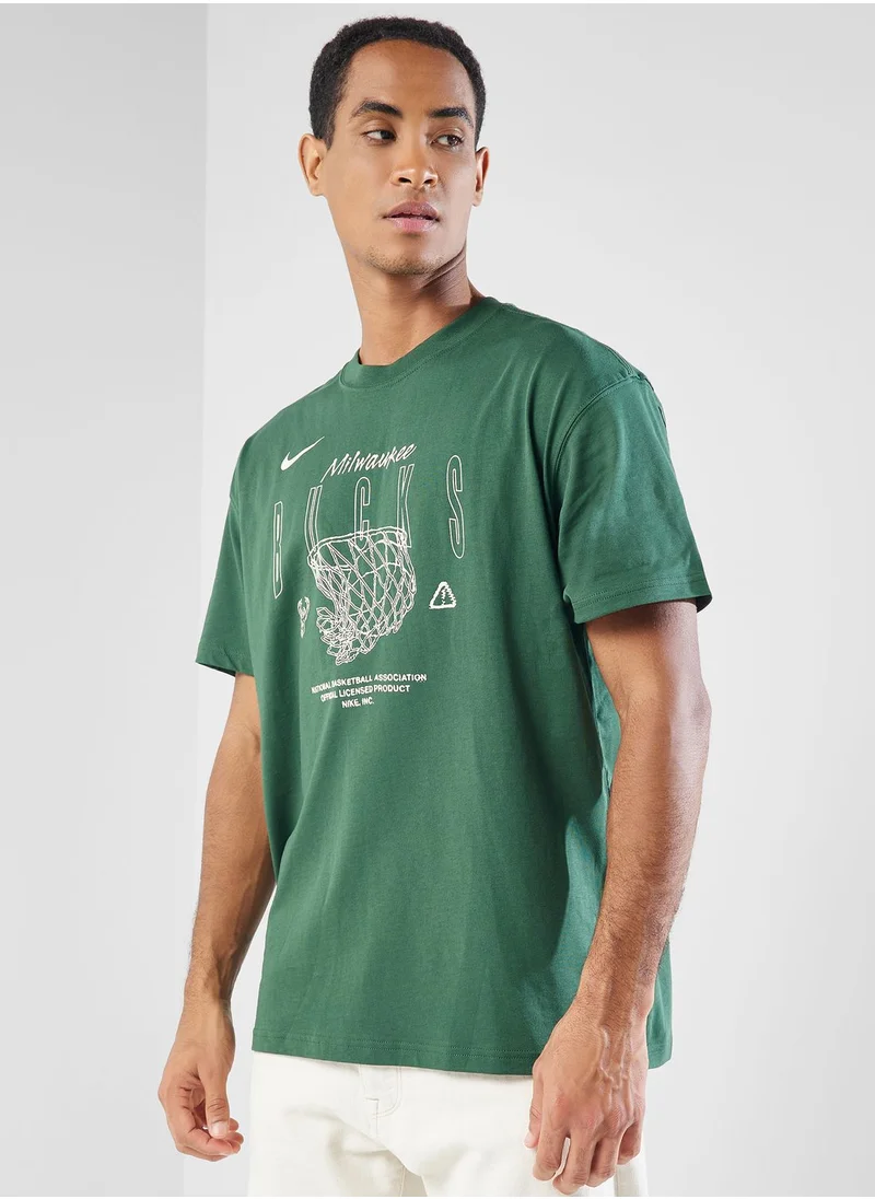 Nike Milwaukee Bucks Mx90 T-Shirt