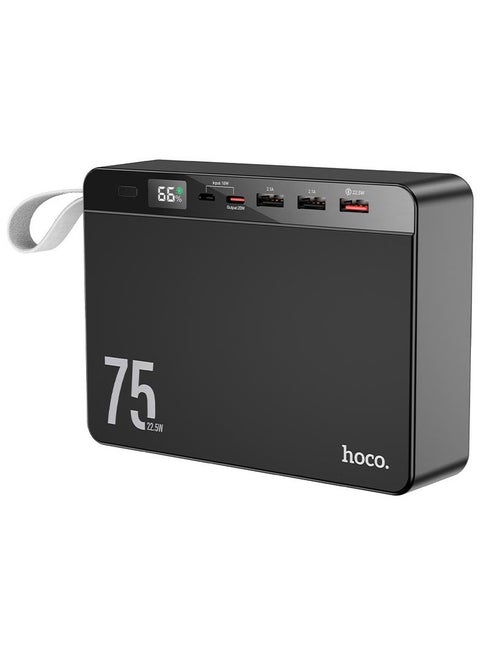 Hoco mobile charger power bank 75000 mAh(BLACK)